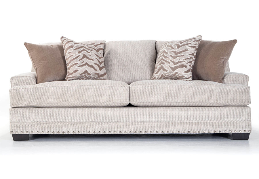 Simmons BeautyRest Sofa Grenada Natural With Symbio Pearl And Veince ...