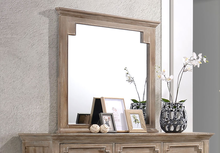 The Furniture Warehouse Mirrors Inventory Lane Sante Fe Natural Mirror