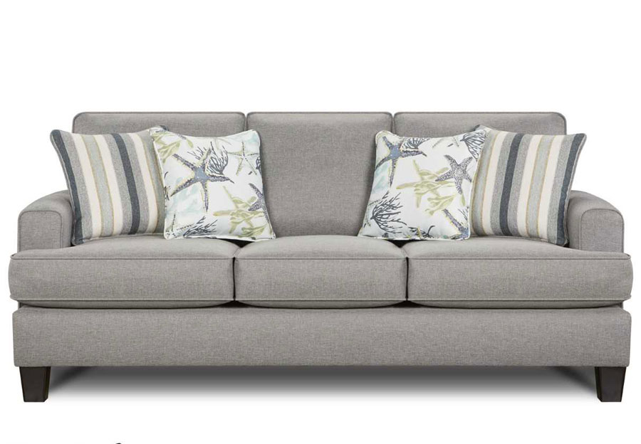The Furniture Warehouse Beautiful Home Furnishings At Affordable Fusion Jitterbug Flax Queen Sleeper With Savanah Ocean And Reinvented Nautica Accent Pillows