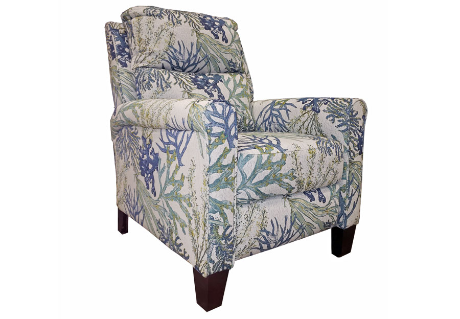 Southern Motion Pep Highleg Power Recliner Coral Reef Oceanside