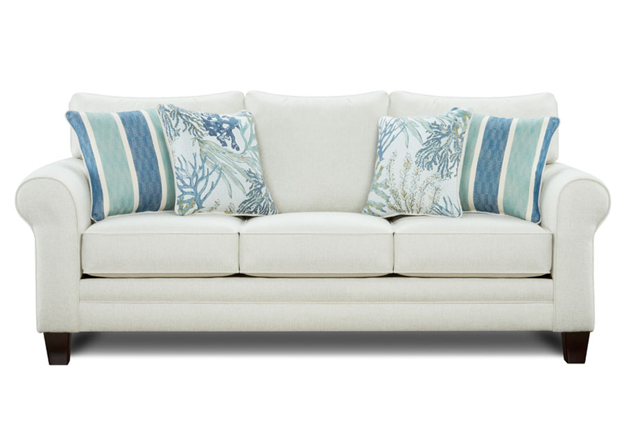 Fusion Grande Glacier Sleeper Sofa With C Reef Oceanside And Sleeper Sofa With C Reef Oceanside