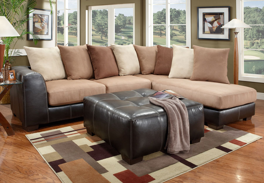 The Furniture Warehouse Sectional Living Room Sets Inventory